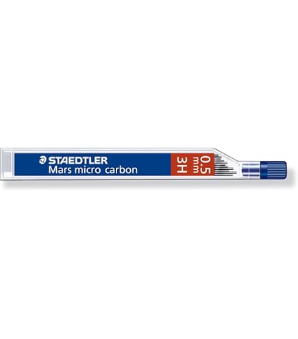 Ricarica Di Mina Pentel Super Hi-Polymer 0,5 Mm Fine HB 144 Pezzi Di Mina C505 Hb Nero 12mine~p113938067