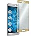 Produktbild 1 x Glas-Folie klar full screen mit abgerundeten Ecken gold für Samsung Galaxy Note FE PhoneNatic Panzerglas für Galaxy Note FE