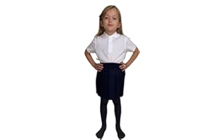 LUXE DIVA UK School Uniform Girls Summer Formal Dress Bottom Full Elastic Box Pleat Skirt Only Uniform