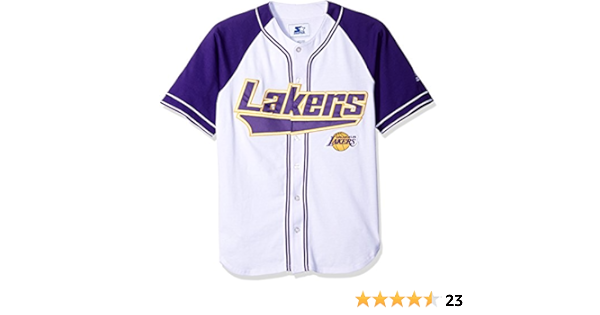lakers baseball jersey