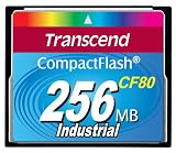 compact flash 256 mb industrial 80x, CompactFlash Card Transcend CompactFlash CF Speicherkarte 256MB 80x SLC DMA