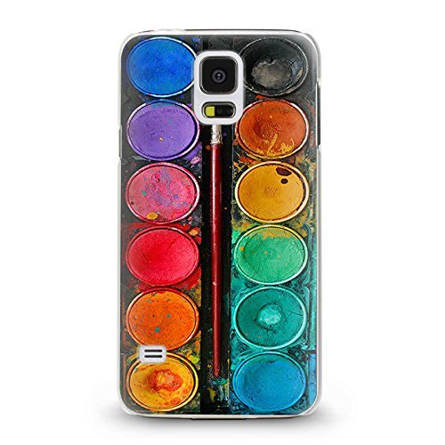 ITGM casetic | Teléfono Móvil para Samsung Galaxy S5 Cover Funda Carcasa Case diseño, Silicona TPU plástico, Tuschkasten, Samsung S5