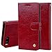 Produktbild PAN-DE Ledertaschen Business Style Oil Wax Texture Horizontal Flip Leder Tasche für Xiaomi Mi 6, mit Halter & Kartensteckplätze & Geldbörse (Schwarz) (Color : Red)
