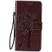 Produktbild Nancen Tasche Hülle für LG Nexus 5X (5,2 Zoll) Flip Schutzhülle Zubehör Lederhülle mit Silikon Back Cover PU Leder Handytasche im Bookstyle Stand Funktion Kartenfächer Magnet Etui Schale