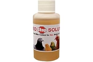 Moondown Farm Red Stop Solution 50ml Red Mite Control in Water for Poultry, Aviary Birds