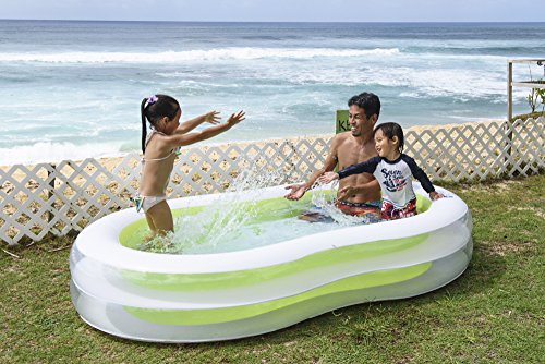 Jilong Giant Figure Pool – 8-förmiger Familien Pool, 240x140x47 cm - 7