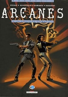 jaquette livre Arcanes, Tome 4 : Le cercle de Patmos : Première partie