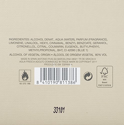 Adolfo Dominguez AGUA FRESCA eau de toilette spray 120ml