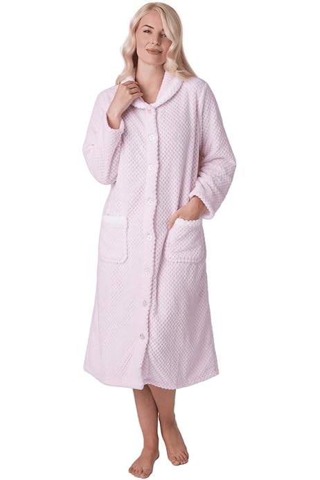 Batas Redoute Mujer Bata De Casa Para Mujer Algodón Suave Con