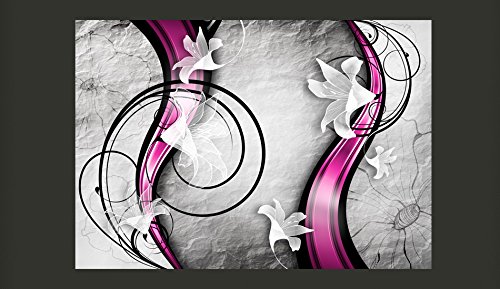 FOTOTAPETE 350×245 cm – VLIES TAPETE PREMIUM – PROFI QUALITÄT – Top moderne Wanddeko – Riesen Wandbild – Top Design Tapete – Neue exklusive Edition mit noch besser Druckauflösung – Deutsches Premium Vlies – Blumen 10110906-85 - 2