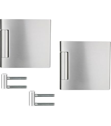 Paneeldrager met verzonken kap Dewine voor glasdikte 8-12 mm RVS-304