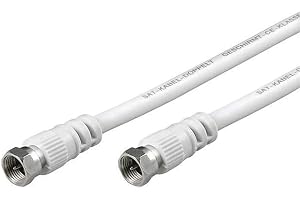 Goobay SAT anslutningskabel (F-kontakt till F-kontakt) 0,3 m