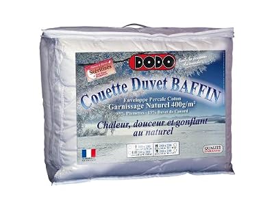 Dodo Baffin Couette 220 x 240 cm Chaude Naturel