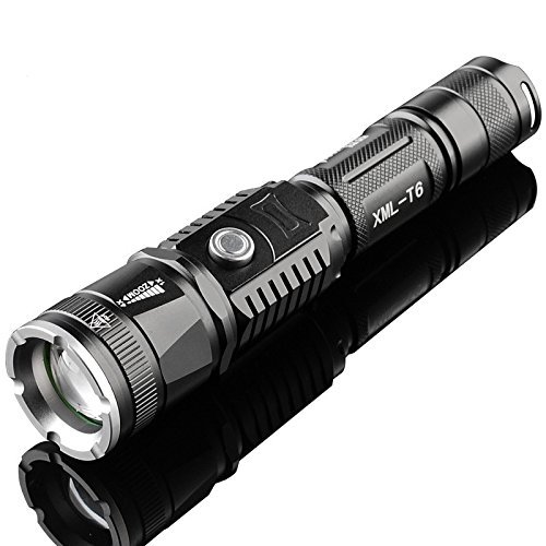 USB Aufladung Zoombar Taschenlampe LED USB-Ladefunktion Lamp Ladekabel Flashlight