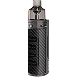 VOOPOO Drag X 80w 4.5ml Kit Completo Di Sigaretta Elettronica Starter Kit - Senza Nicotina E Tabacco, color Fibra Di Carbonio