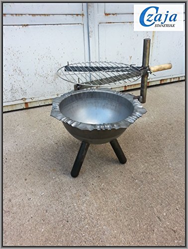 Feuerschale Ø 40 cm mit Grillrost - 2