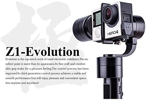 SyndeRay Z1-EVOLUTION EVO 3 Axis Handheld Stabilizer Brushless Gimbal for GoPro Hero 4 4S XiaoMi Yi SJ4000 SJ5000 Sport Cameras
