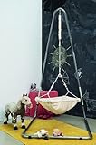 AMAZONAS Hängesesselgestell Luna RockStone 120 x 200-240 x 145 cm bis 120 kg - 7