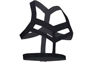 dPois Arnés Hombre Atractivo Traje de Hombres Correras Ajustable Cuerpo Arnés de Pecho Lencería Ropa Interior de Nylon Lingerie Body Deporte Chest Harness Disfraz Costume