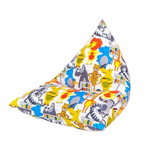 Born Free Pyramid Shaped Fun Children's Filled Bean Bag