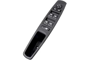 GEEANDLY Pulsantiera Alzavetri 809610016R Interruttore di Comando Alzacristallo per auto Compatibile per Renault Scenic MK3 Megane MK3