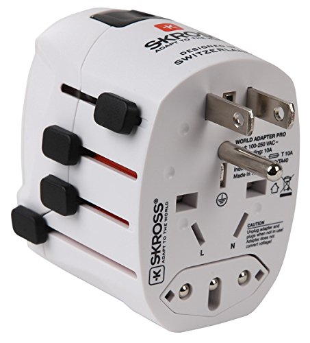 SKROSS PRO – Reiseadapter für Reisende aus Europa (Schuko-Standard) mit patentierten Länderschiebesystem für Reisen in über 220 Länder (USA, UK, Australien, China, Italien, Schweiz, Brasilien …) - 4