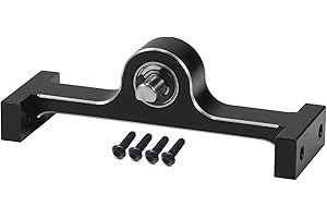 AMK Lega di alluminio 70mm Trasferimento Caso Trasmissione Cambio con 5mm Albero per 1/10 RC Rock Crawler MOA 1.9 Shafty LCG Chassis Builder