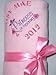 Princess in training personalised baby blanket (Pink blanket)