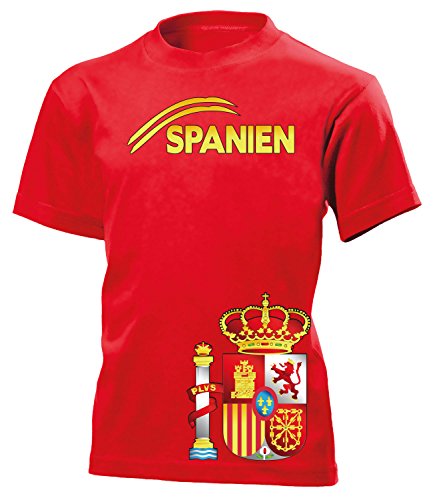 SPANIEN FANSHIRT 3207 Kinder T-Shirt (K-R) Gr.128