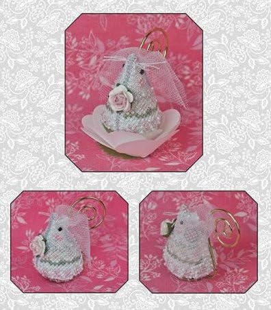 Juliet the Bride Mouse Limited Edition Chart With Beads and Accessories Included