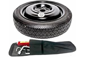 THEWHEELSHOP JAZZ 2008-2014 15" SPACE SAVER SPARE WHEEL AND TYRE + TOOL KIT