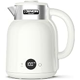 Xenon Smart Akıllı Kettle Paslanmaz &Ccedil;elik &Ccedil;ift Katmanlı Wi-Fi Mobil Uygulama ile Uzaktan Kontrol Edilebilen Otomatik Kapanma 
