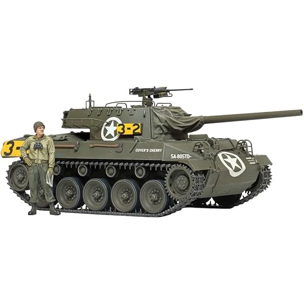 TAMIYA 35376 1:35 US M18 Hellcat Jagdpanzer-originalgetreue  