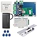 Produktbild UHPPOTE DIY Vollständige komplette Sicherheit Wiegand 26 Access Control Kit inklusive Strike Lock 3A Netzteil RFID Karte Leser