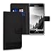 Produktbild kwmobile Samsung Galaxy A3 (2016) Hülle - Kunstleder Wallet Case für Samsung Galaxy A3 (2016) mit Kartenfächern und Stand