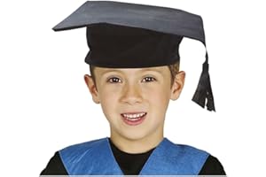 ZZ DISFRAZZES | Birrete Niños, Sombrero Graduación Infantil, Gorra Estudiante Fiesta fin de curso