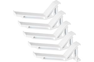 5 x TruMAX K2 Gutter Bracket C8043 Conservatory Guttering Replacement - White