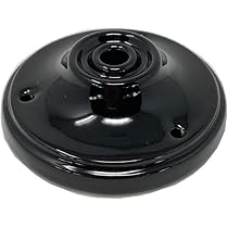 FANTON Rosone Liscio Bianco &Oslash; 70mm - Stile Vintage Per Impianti Elettrici