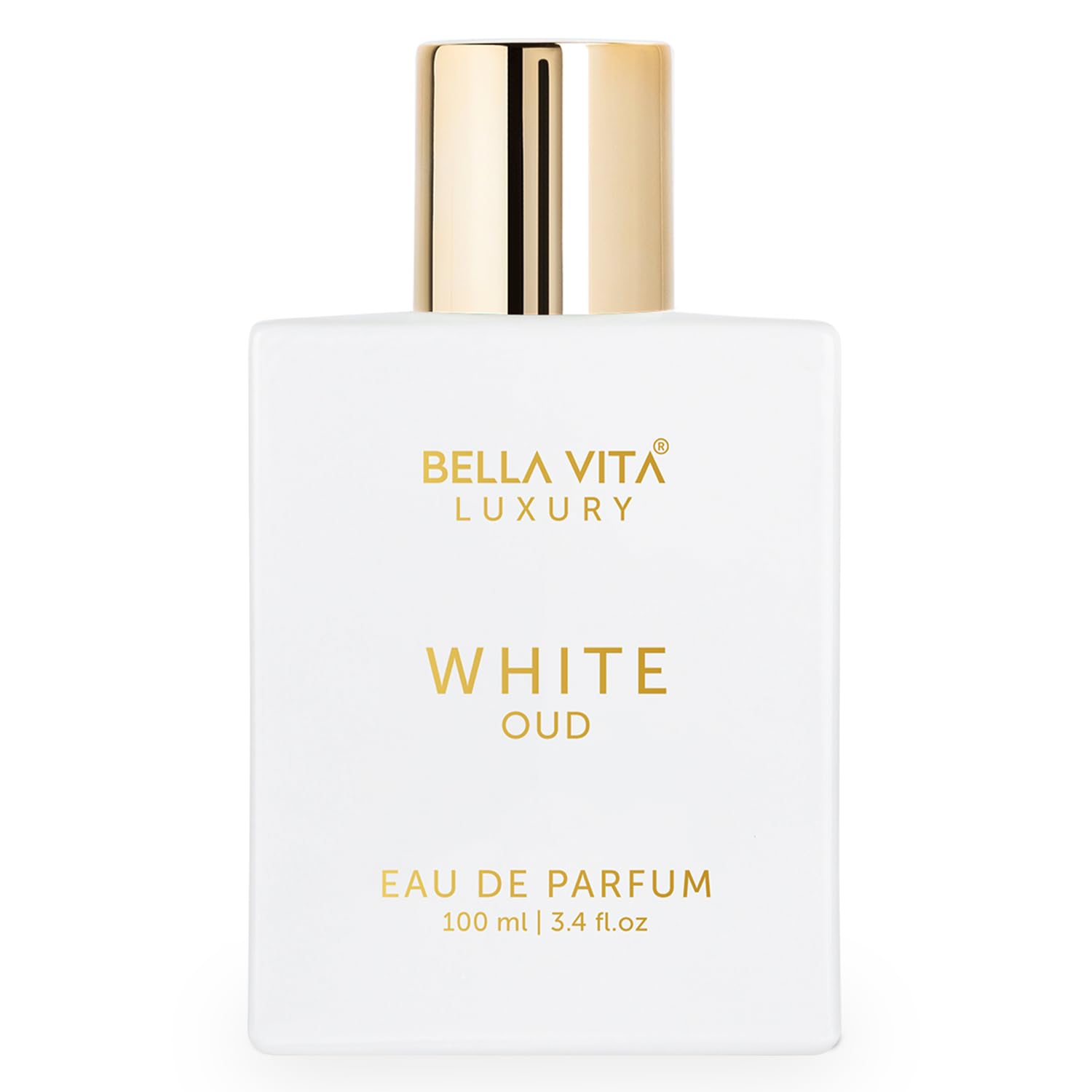 Bella Vita Luxury White Oud Eau De Parfum Unisex Perfume for Men & Women with Orange, Fressia & Tobacco|Woody Long Lasting ED
