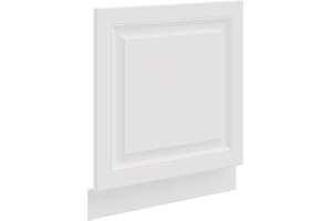 Kuechen-preisbombe Frontblende für integrierten Geschirrspüler 60 cm Stilo Weiß Küche Landhaus