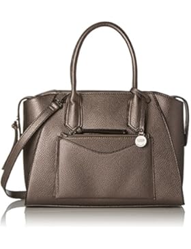 L.Credi Damen Juliane Henkeltasche, Grau (Gun), 16,5x24x34,4 cm