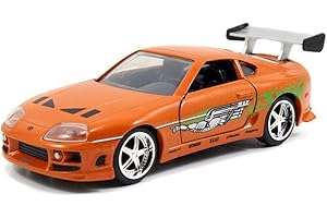 Jada JA97345 Orange 1:32 Brian's 1994 Toyota Supra MK IV
