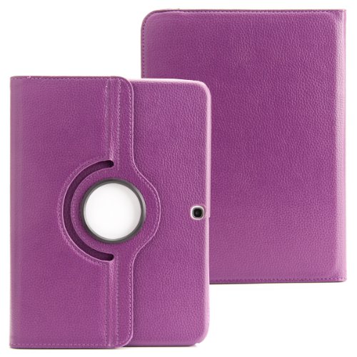 SVS 3in1 SET Tab S 10.5 360° Schutzhülle + Folie + Pen Samsung Galaxy Tab S SM-T800 / T801 / T805 Tasche Etui (Lila) - 4