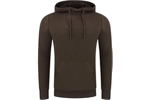 riverso Hoodie Herren RIVErik Regular Fit Kapuzenpullover Pullover Sweatshirt Schwarz Rot Braun Beige Navy S M L XL XXL 3XL 4XL 5XL