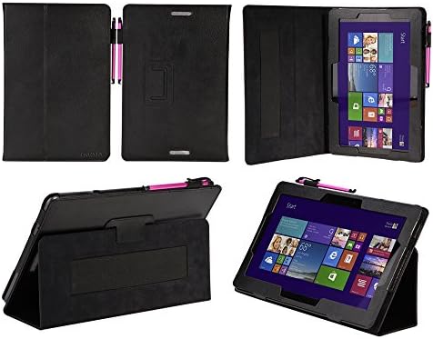 Prosys PU back stand Case for Asus Transformer Book T100 (T100TA 25.65 cm 10.1) - Black