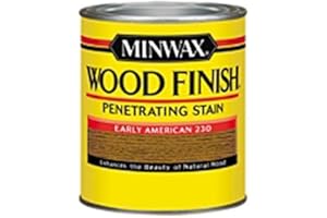 Minwax 22300 1/2 Pint Wood Finish Interior Wood Stain, Early American by Minwax