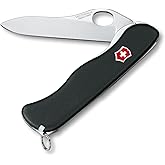 Victorinox 0.8416.M3 Sentinel Tek Elle A&ccedil;ılabilir &Ccedil;akı | İsvi&ccedil;re yapımı paslanmaz &ccedil;elik yapı, 5 fonksiyon, ultra hafif aerodi