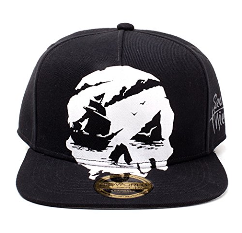 Preisvergleich Produktbild Sea Of Thieves Cap Skull Logo Snapback Black