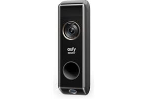 eufy Security Video Doorbell S330 Camera, Detección de Movimiento Dual, Detección de Paquetes, 2K HD, Reconocimiento Familiar, Sin Tarifas Mensuales, Almacenamiento Local de 16 GB (Requiere homebase)