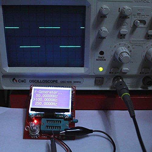 KKmoon M328 Multifunktions Transistor Tester Widerstand Diodenkapazität Transistor Frequenzmessung Signalgenerator - 3